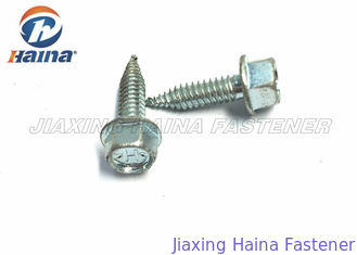 DIN 7976 Zinc Plated Carbon Steel Hex Head Self Tapping Screws For Automobile