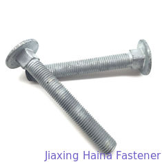 Carbon Steel Grade 5.8 M36 M30 Power Carriage Bolt With Fine Pitch Thread