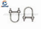 SS316 SS304L Stainless Steel U Bolts and Washer For Metal Buliding