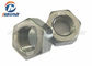Plain Finish 9/16" 3/8" Hexagon Top Lock Nut ASTM Gr2 Prevailing Torque Type