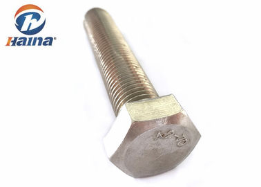 DIN931 Edelstahl 304 Hexen-Kopf-Bolzen 316 hoher Qualität für Fabrikpreis