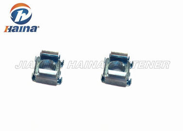 Quadratischer Verschluss-Hexen-Kopf-Nuts Kohlenstoffstahl blauer weißer verzinkter M3 M4 M5 M6 M8