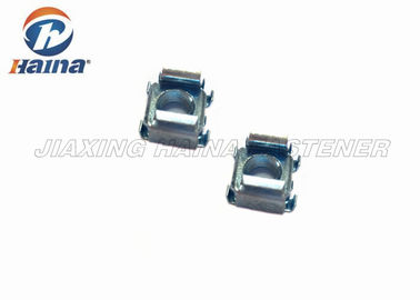 Quadratischer Verschluss-Hexen-Kopf-Nuts Kohlenstoffstahl blauer weißer verzinkter M3 M4 M5 M6 M8