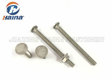 Flache Hauptstahlschlossschraube A270/304 DIN608 Stainaless mit quadratischem Hals