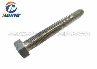 Baustahl-Hexe Bolzen Fadens SS304 SS316 ASTM F593E langer voller