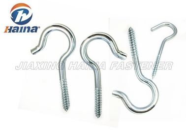 Kleine Ösenhaken für Schmuck/verzinkten Kohlenstoffstahl verlegten Hakenschraube