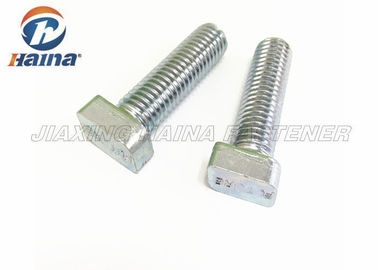 Edelstahl-Hexe des Grad-8,8 galvanisierte LÄRM 186 t-Kopf-Bolzen mit quadratischem Hals
