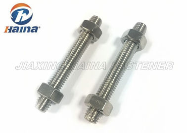 Edelstahl A4 304 M8x60mm 316 alle völlig verlegte Stange und Nüsse