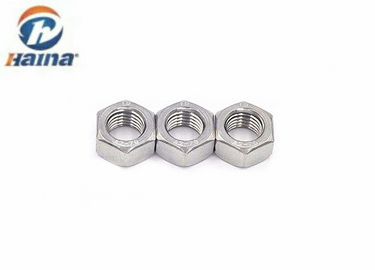 Kopf-Nuss Edelstahl SS304 A2-70 der Hexe DIN934 Plain metrischen Faden der Farbem6