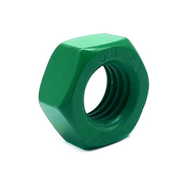 A4 - Gread-Hexen-Kopf-Nuts Kohlenstoffstahl-Grün 80 4,8/8,8 teflonüberzogen