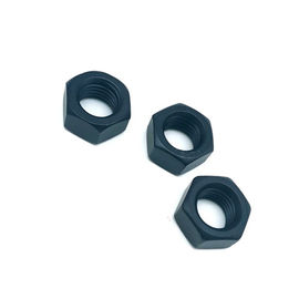 Sechskantmutter-Schwarzes des Edelstahl-Ss304 flaches teflonüberzogen für Industrie