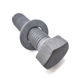 ASTM A490 5/8 1 1-1/8 Hexen-Bolzen des Grad-5 mit flacher Waschmaschine für Turm