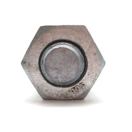 heißes Bad des Kohlenstoffstahls galvanisierte Hexen-Kopf-Bolzen und Nüsse mit Waschmaschine