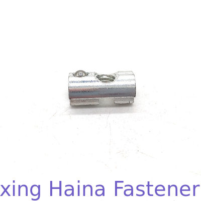 Aluminiumlegierungs-Strangpressprofil-Führungsschiene-Kohlenstoffstahl-Reihen-T-Schlitz-Nuss